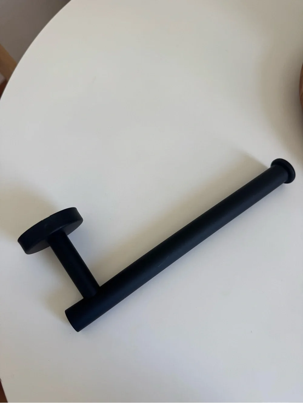 Black Matte Toilet Paper Towel Holder